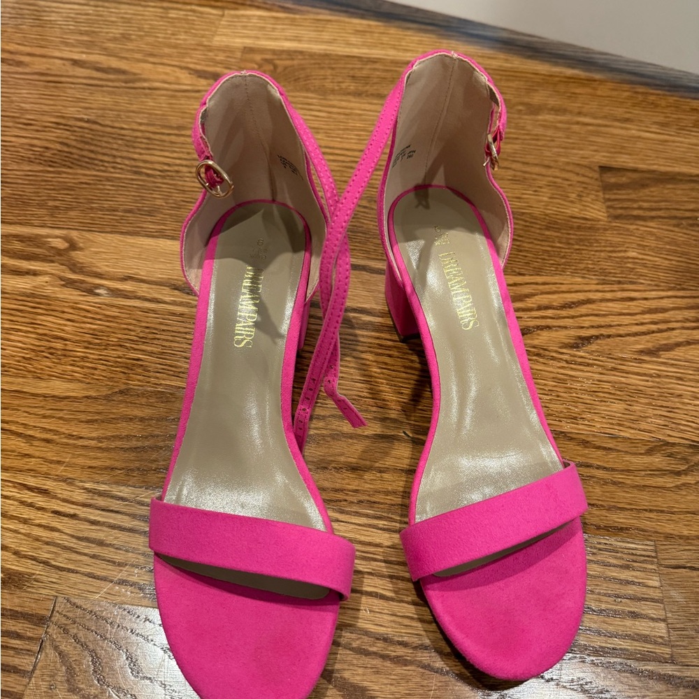 Sam Edelman Fuchsia Heeled Sandals